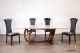 Alia marble Dining Table + 8 Alia Chairs
