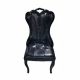 Christian dining chair black