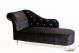 Elizabeth Black Velvet Leisure Chair