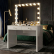 Hollywood 2D100cm high gloss 2 pack+Bluetooth globe mirror