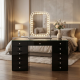 Hollywood 13D150cm high gloss 2 pack + small crystal mirror