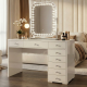 Hollywood 8D120cm high gloss melamine + small crystal mirror