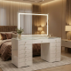 Hollywood 13 Drawers White 125cm + Tube Mirror