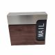 Defron wood grain letter box