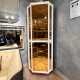 Nova Arched Glass Display Cabinet – Adjustable Shelves