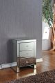 Paris Silver Glass bedside
