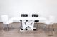 Twinee dining table + 6 chairs
