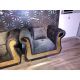 Versailles 1 Seater Fabric Sofa