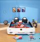 Luxury LED Small White Car Bed FREE BONUS MATTRESS