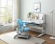 GeniusLab adjustable chair and study desk blue