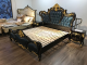Birmingham Leather King Bed