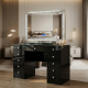 Hollywood 13D125cm high gloss 2 pack+big crystal mirror
