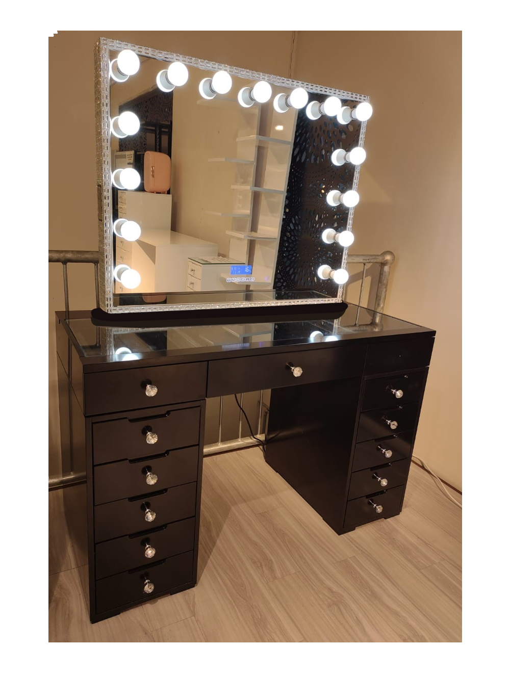Diamond hollywood mirror cheap